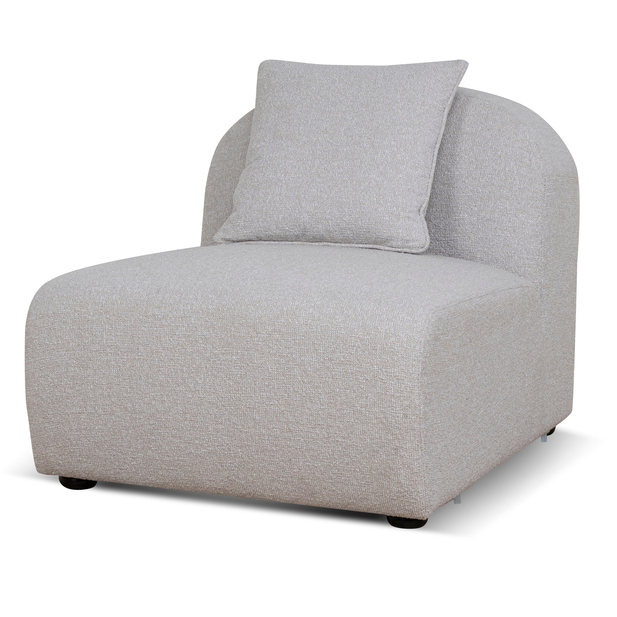 Soma Additional Armless for 4 Seater Sofa - Sandstone Beige