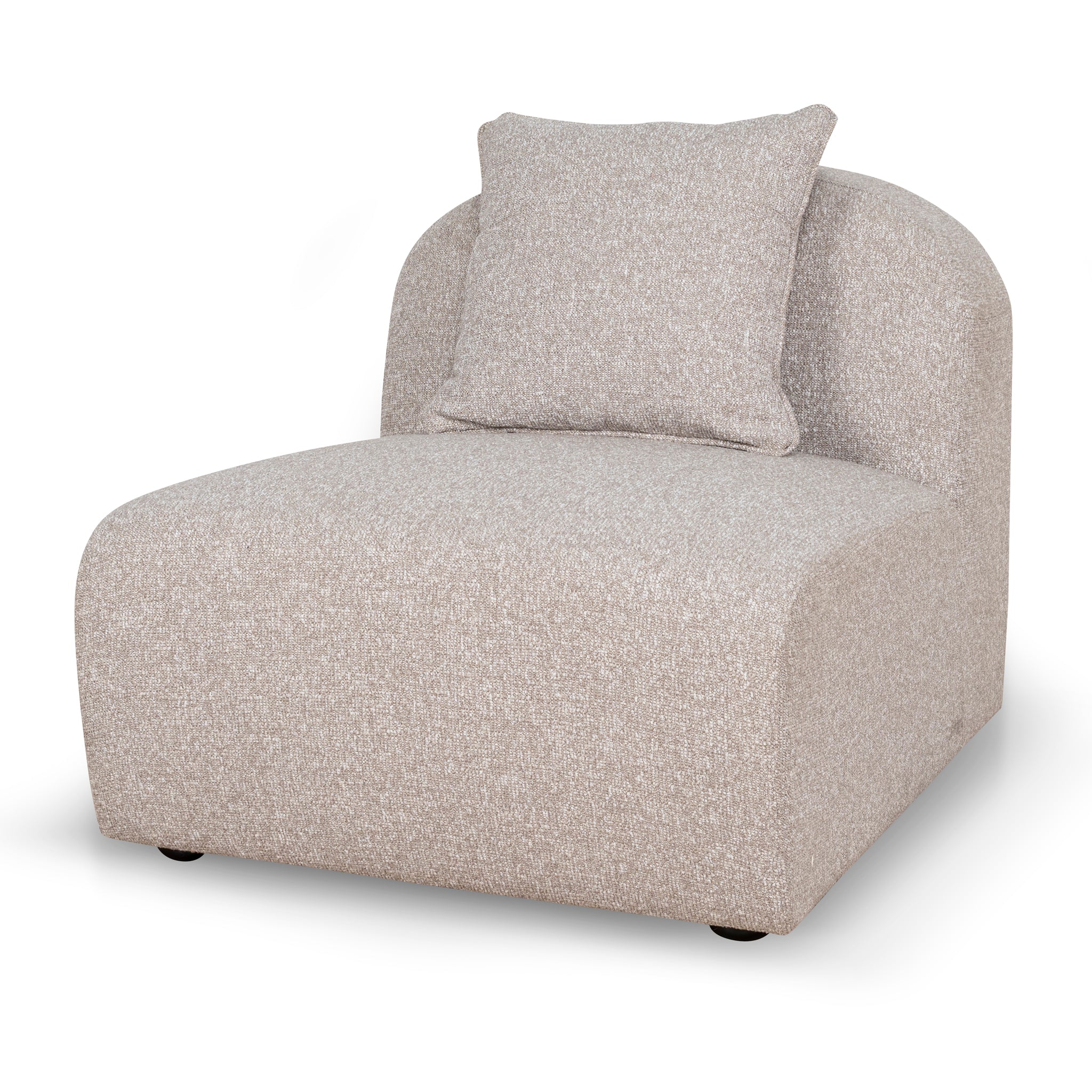 Soma Additional Armless for 4 Seater Sofa - Hazel Beige