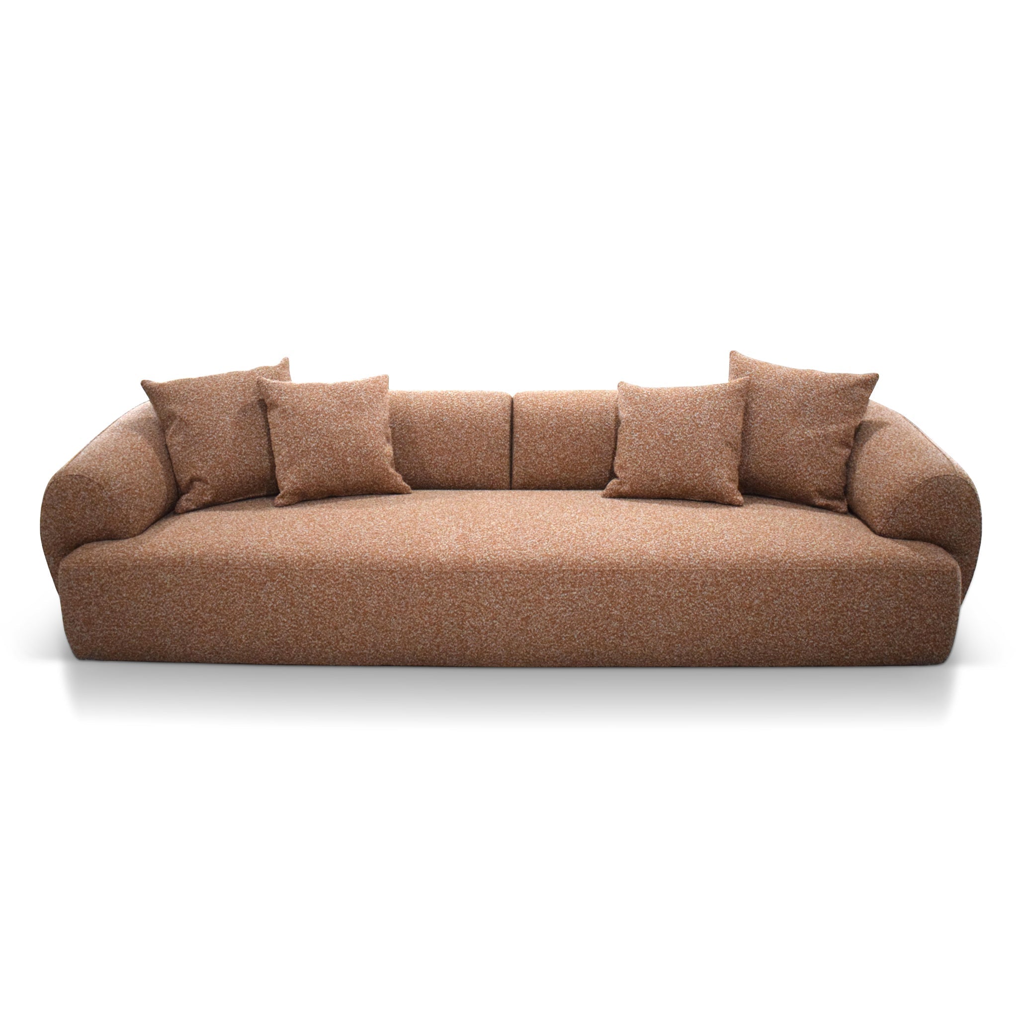 Meadow 4 Seater Sofa - Tropical Orange