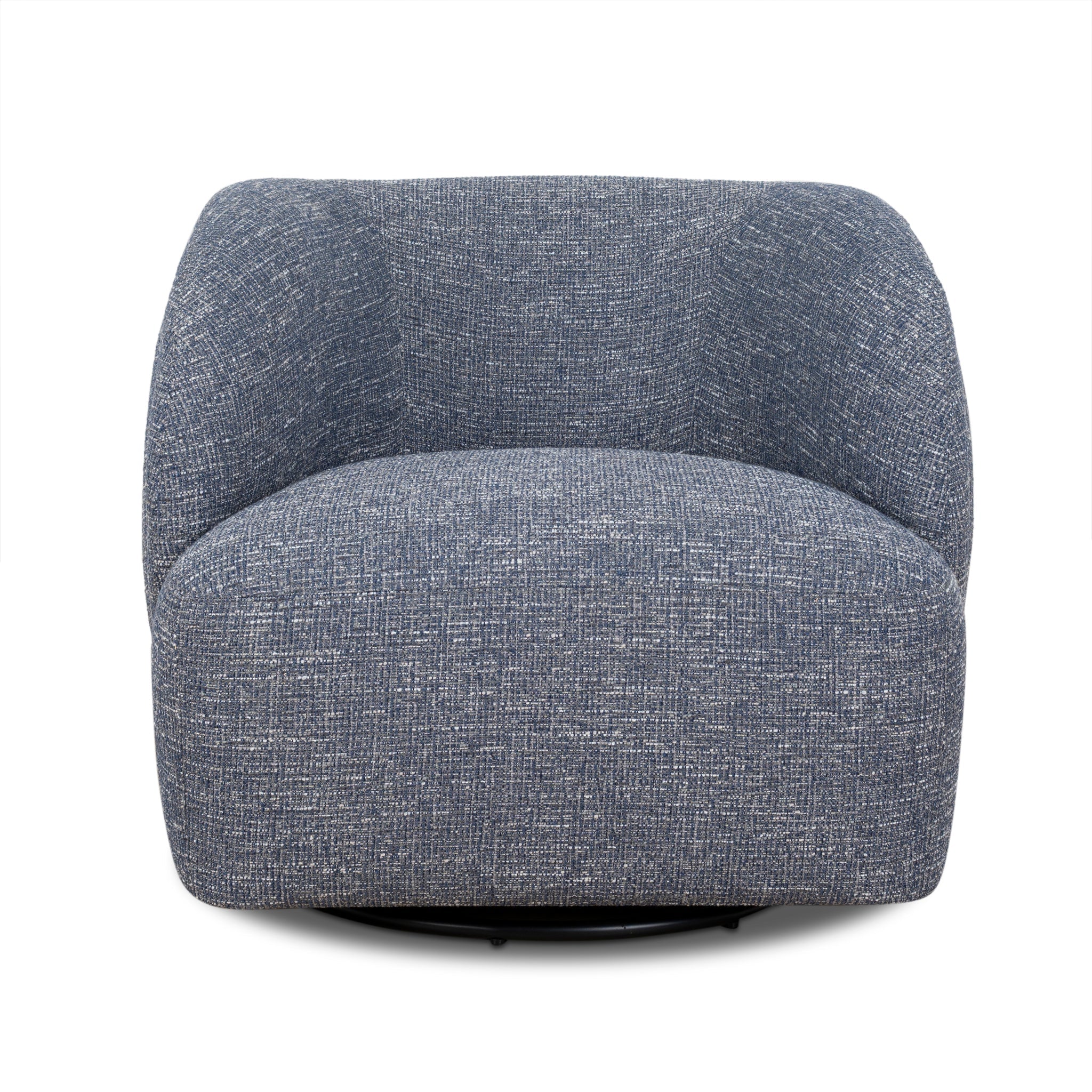 Jensen Swivel Armchair - Prussian Blue