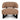 Kayra Armchair - Russet Brown