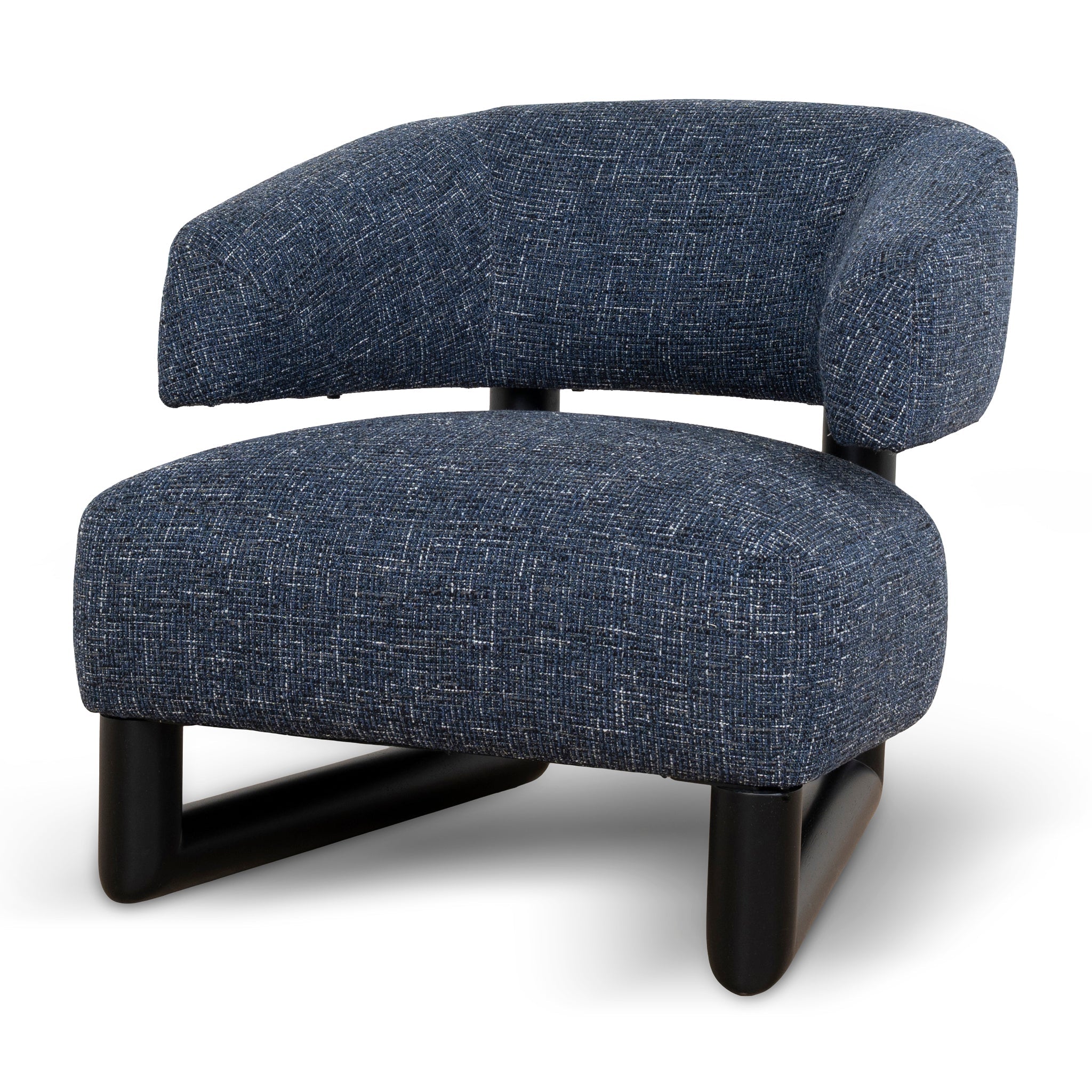 Kayra Armchair - Oxford Blue