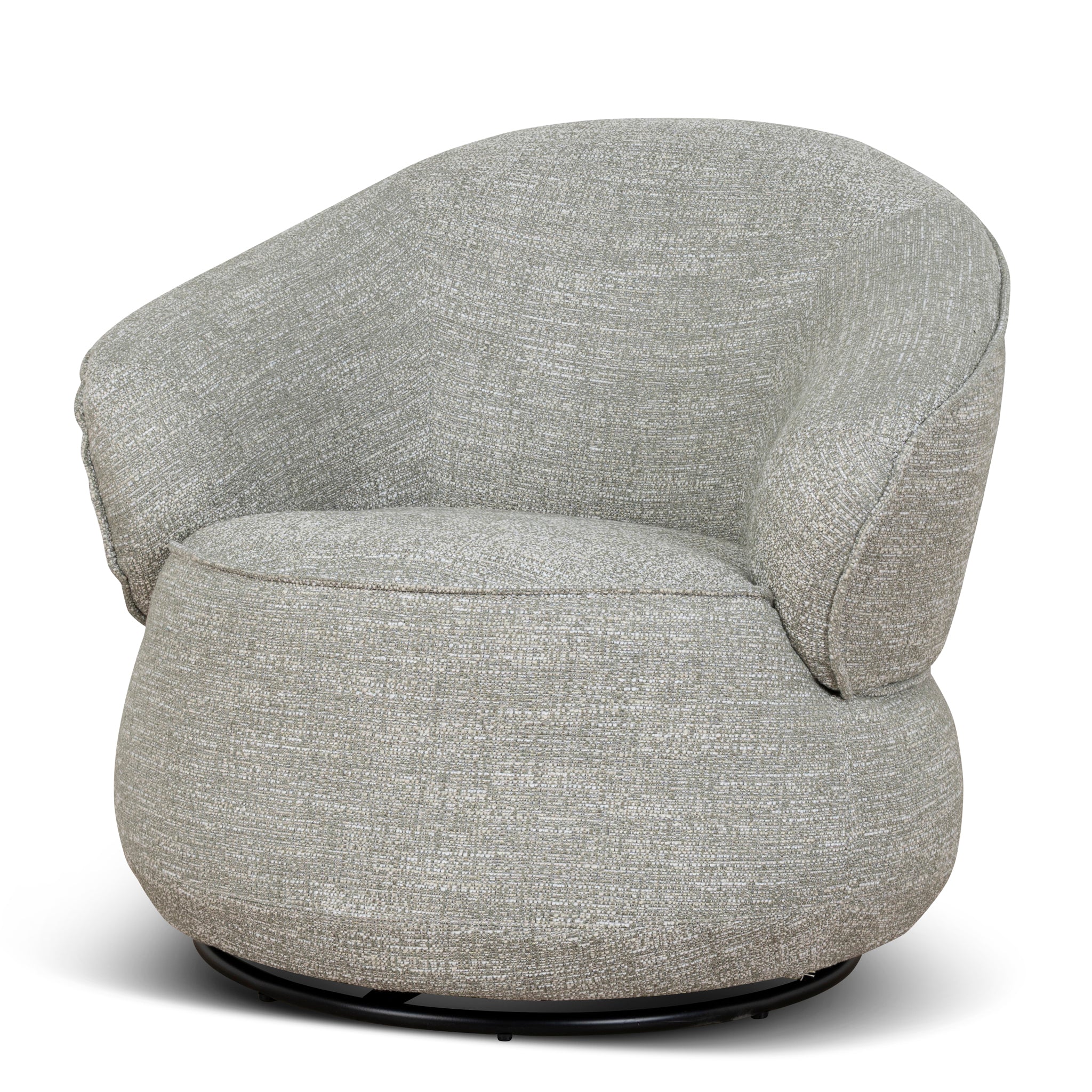 Velora Swivel Armchair - Mint Green