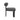 Remy Black Dining Chair - Field Charcoal