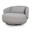 Janis Swivel Armchair - Warm Taupe