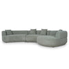 Roly Modular Right Chaise Sofa - Coral Light Green