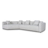 Vestra Right Arm Corner Sofa - Textured Beige