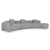 Rovena Right Chaise Modular Sofa - Mushroom Beige