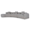 Rovena Left Chaise Modular Sofa - Mushroom Beige