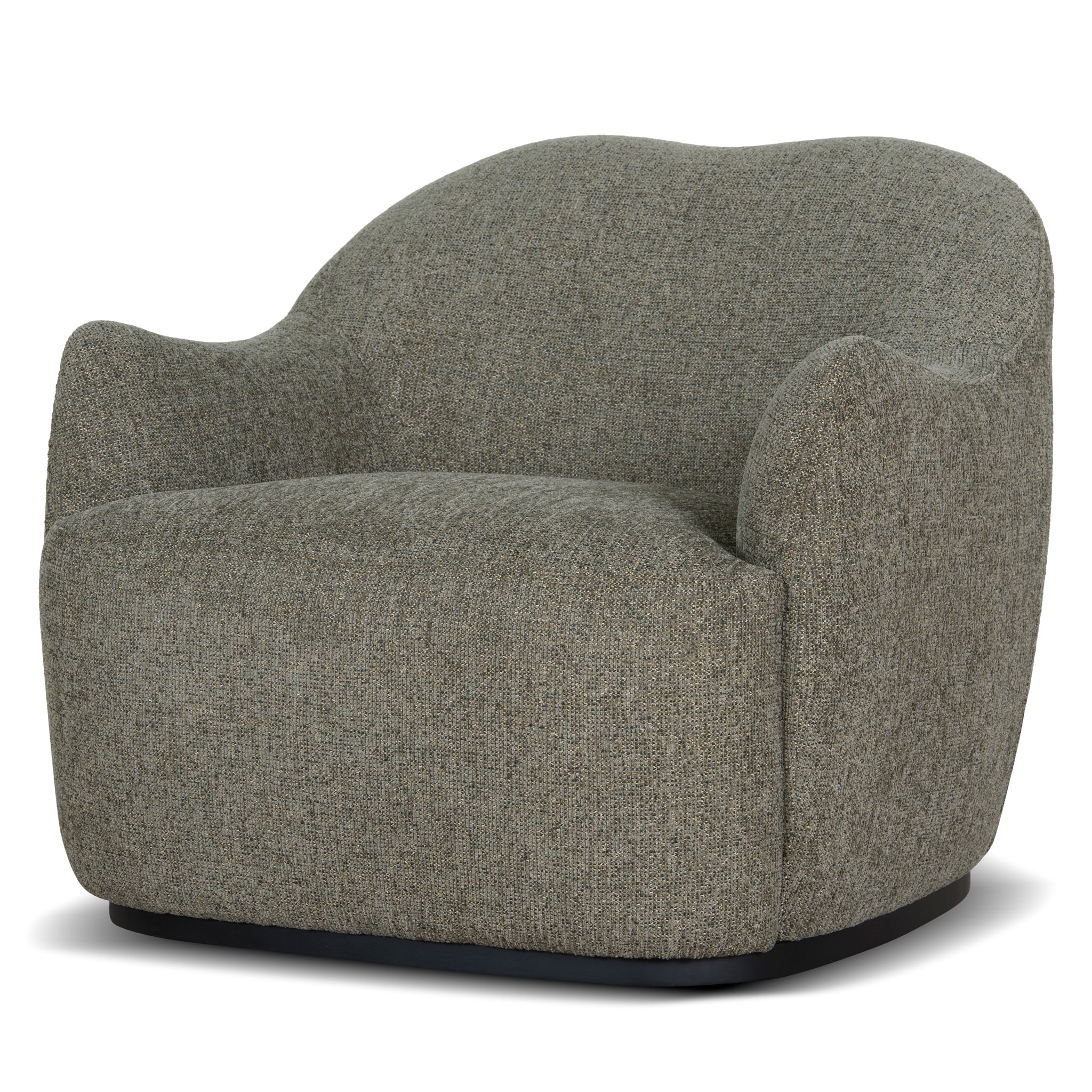 Alvis Fabric Armchair - Sea Green