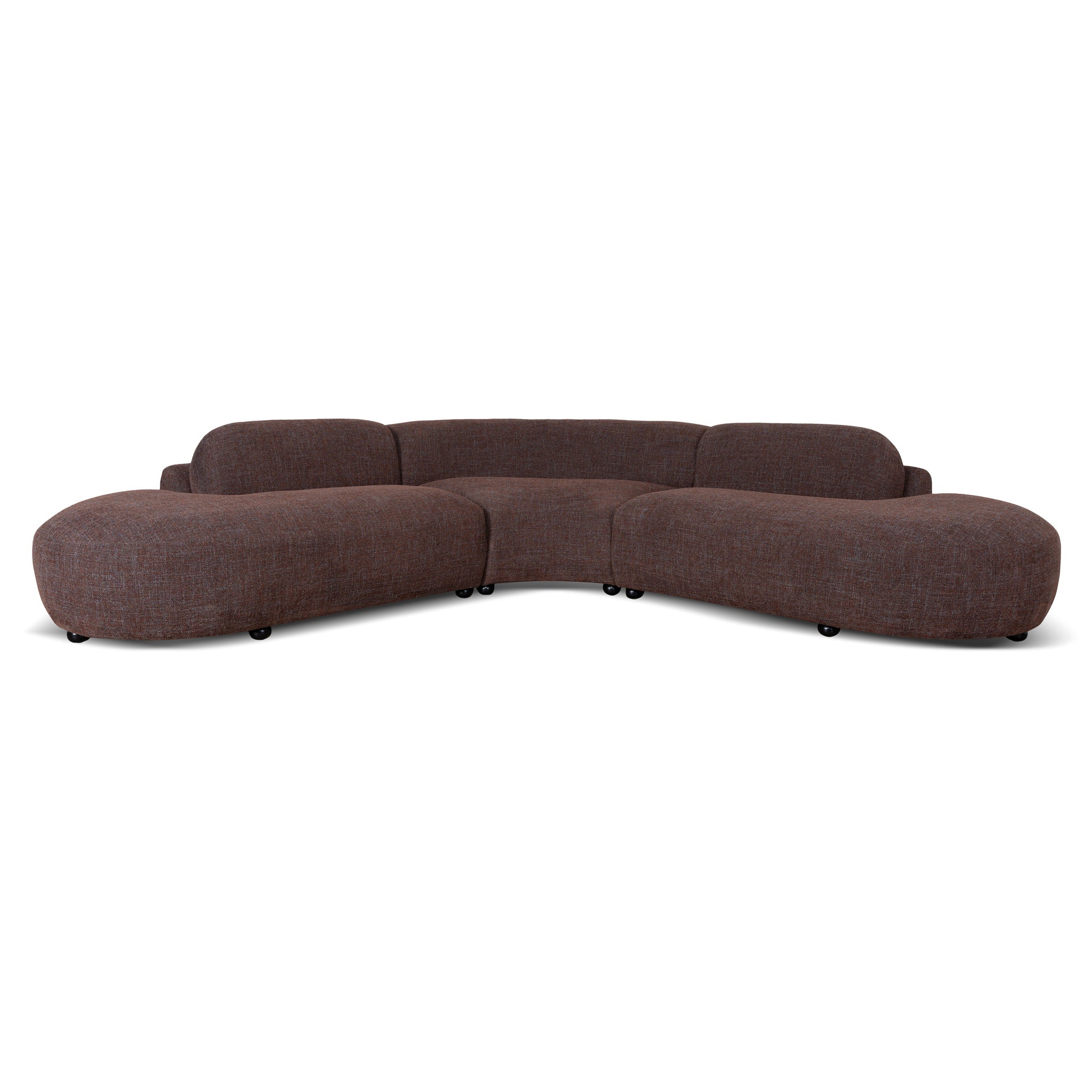 Ramiro Corner Sofa - Moss Brown