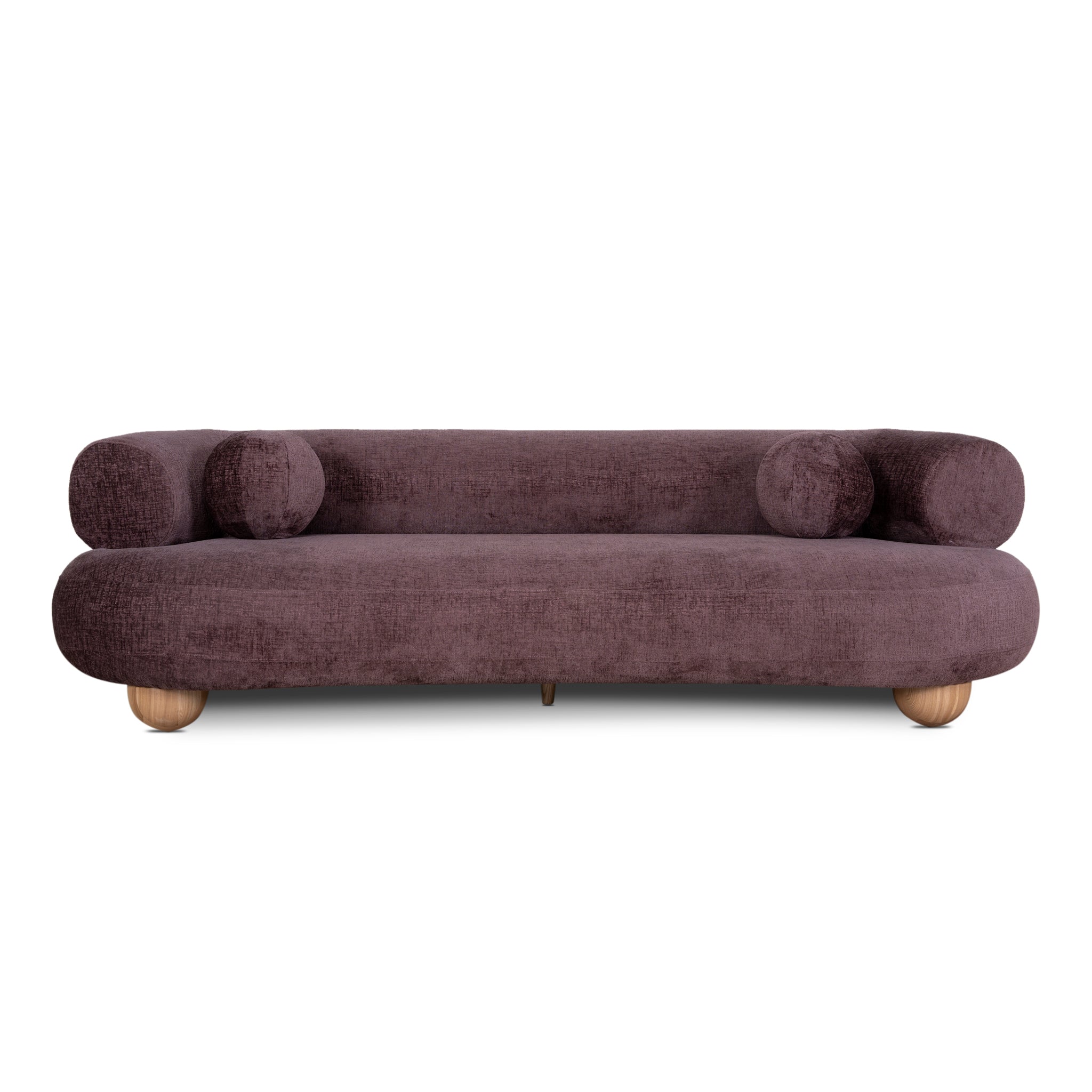 Nimbus 3 Seater Sofa - Plum
