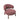 Eliska Fabric Lounge Chair - Autumn Red