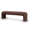Everet 1.5m Upholstered Ottoman Bench - Moss Brown