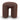 Everet Round Ottoman - Moss Brown