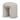 Everet Round Ottoman - Oatmeal Beige