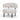 Niva Armchair - Honeycomb White