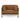 Emilis Fabric Armchair - Ginger Brown