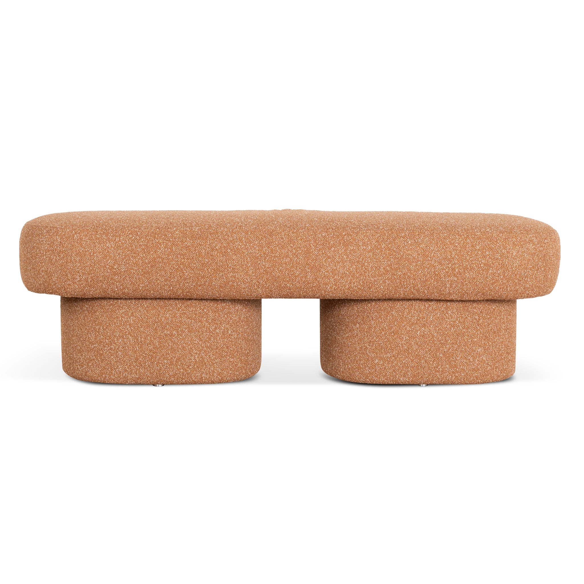 Kopitar 1.5m Long Ottoman Bench - Copper Brown