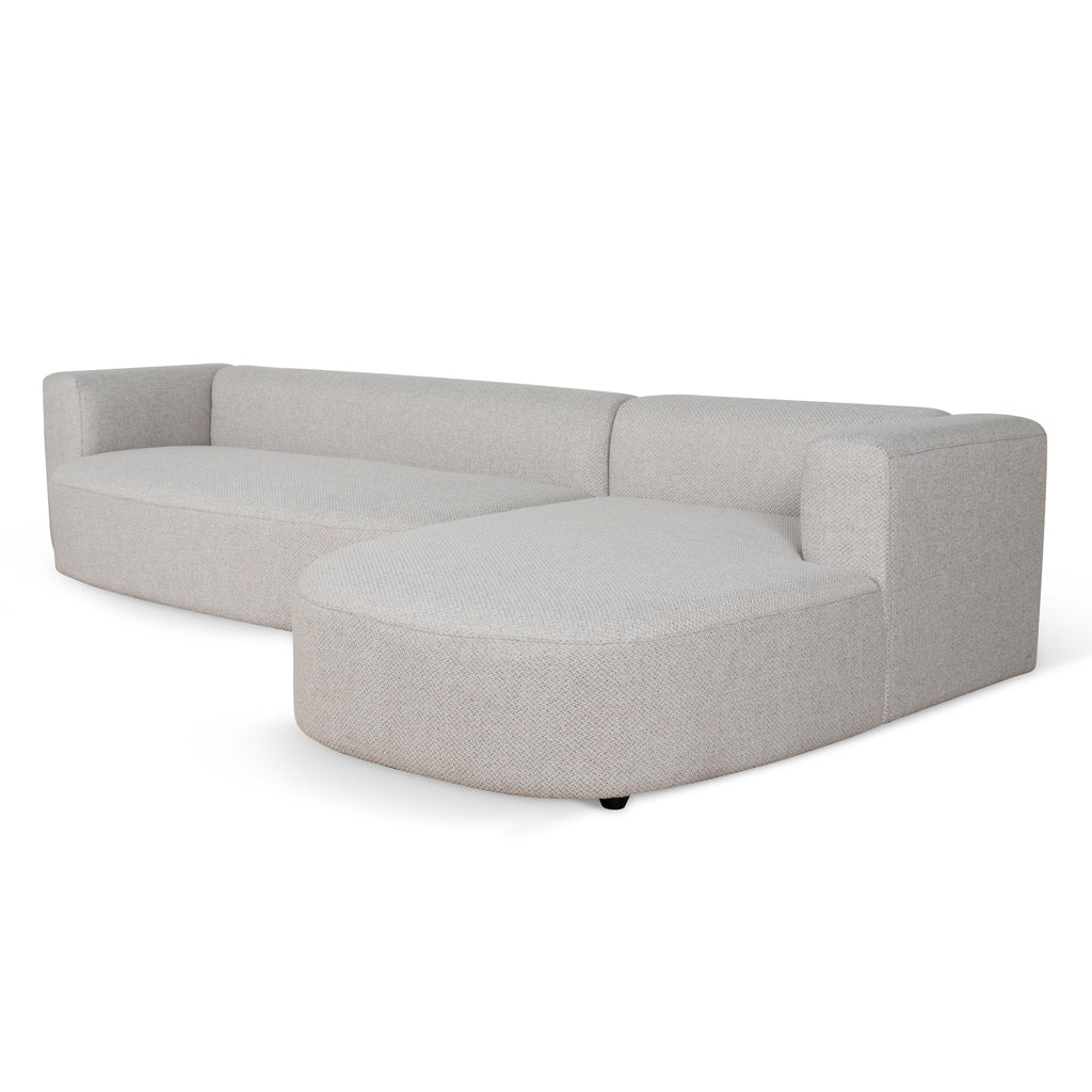 Lavinia Right Chaise Sofa - Sterling Sand