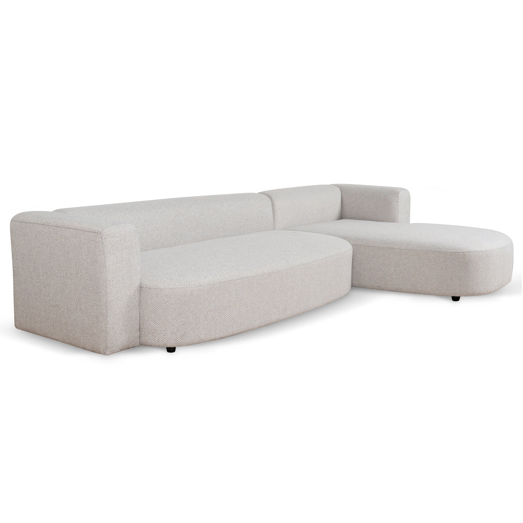 Lavinia Right Chaise Sofa - Sterling Sand