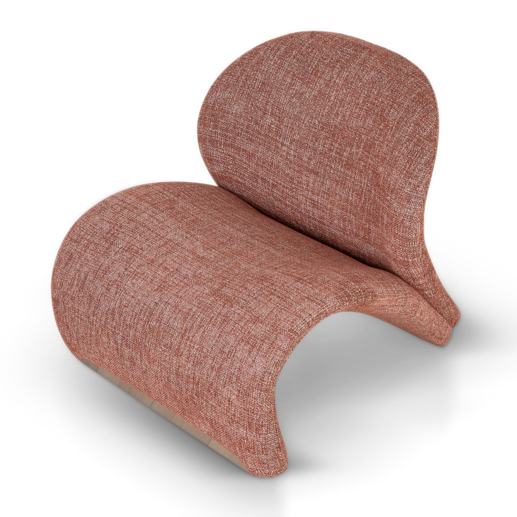 Sanchit Lounge Chair - Moss Rust Orange