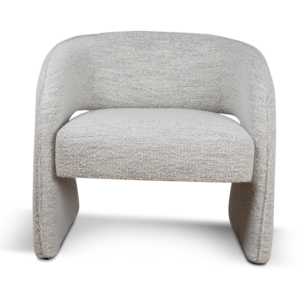 Renata Fabric Armchair - Fog Grey