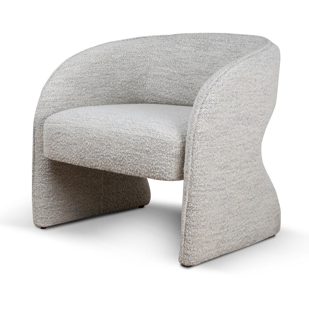 Renata Fabric Armchair - Fog Grey