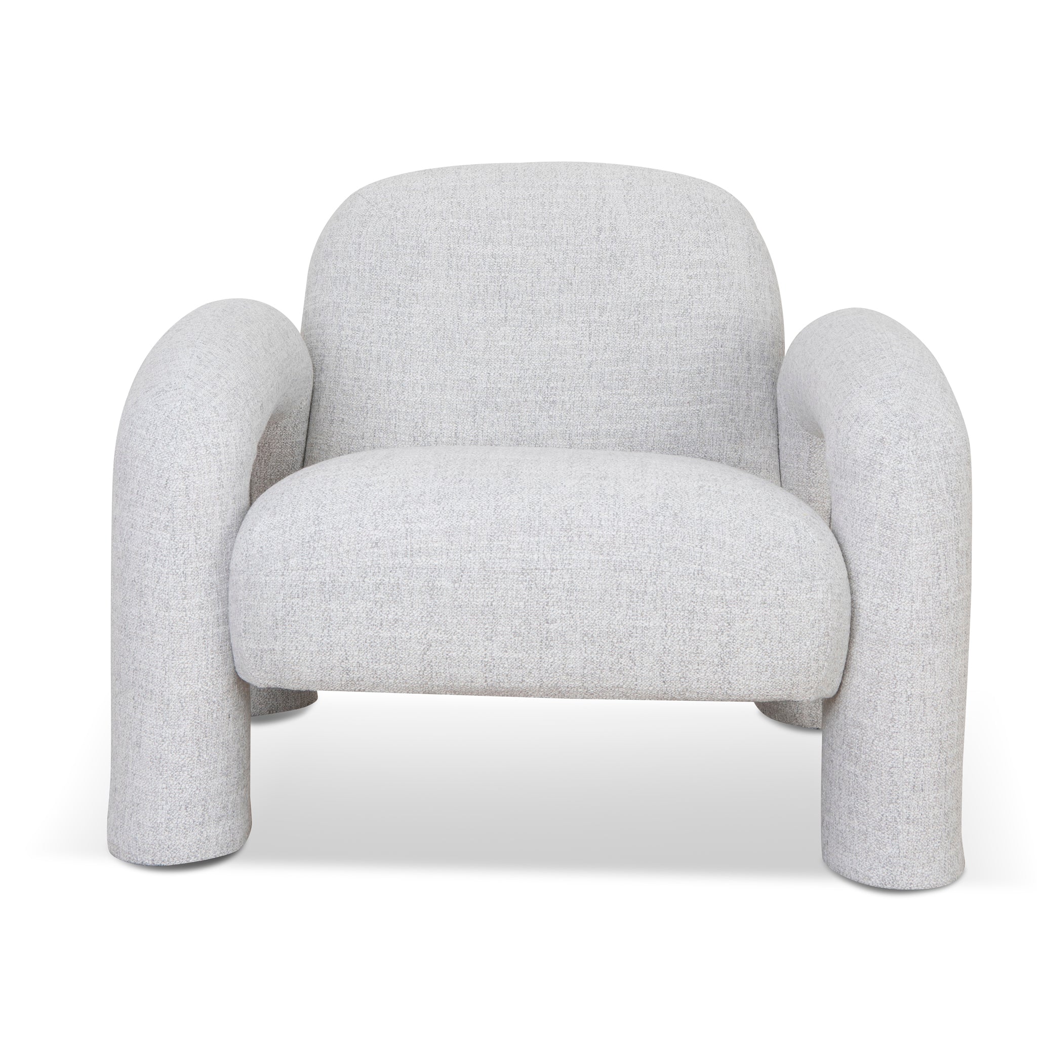 Nico Fabric Armchair - Cloud Grey