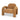 Nico Fabric Armchair - Ginger Brown