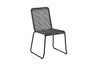 Leonel Outdoor Chair - Charcoal (Set of 2)