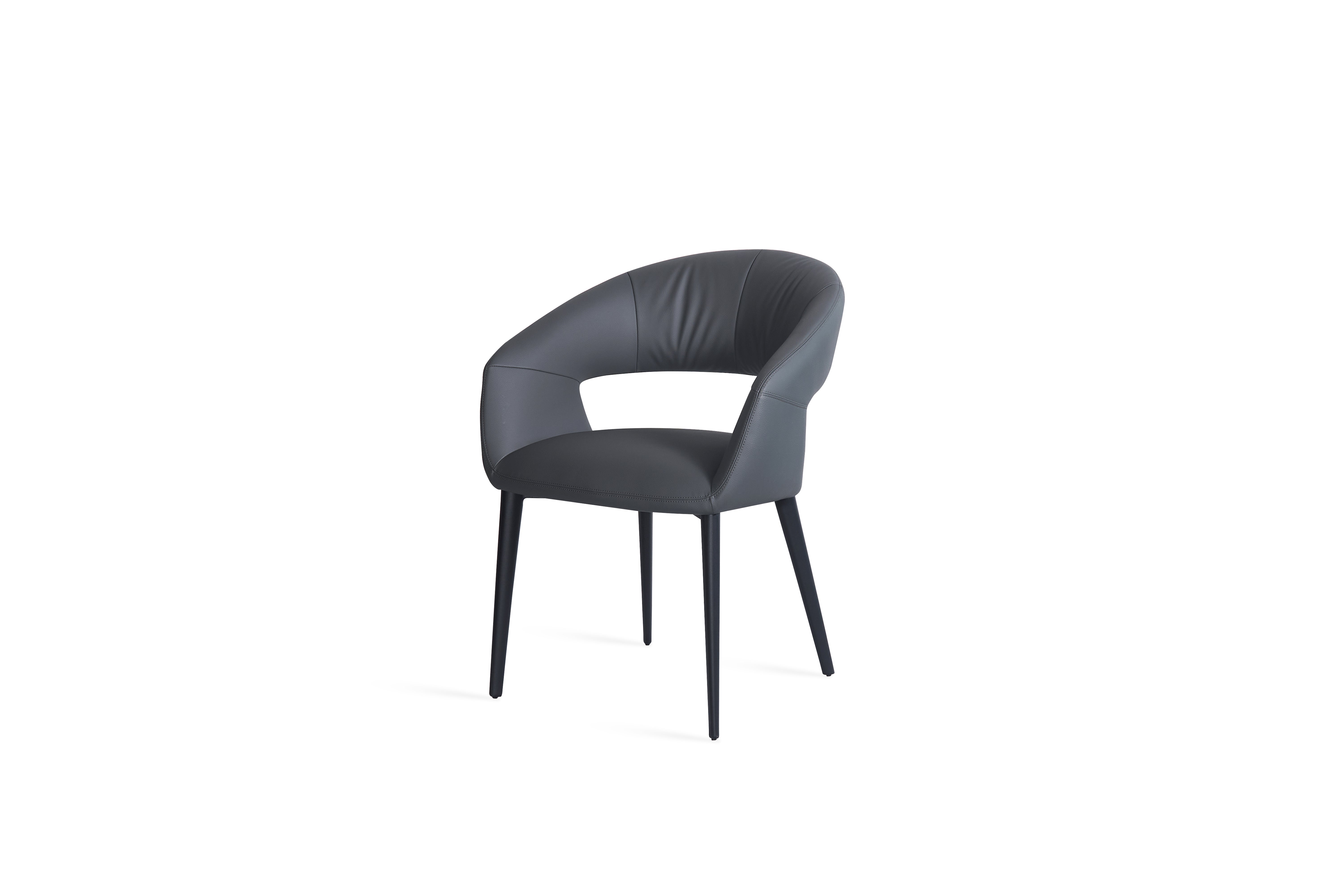 London Dining Chair - Charcoal (Set of 2)