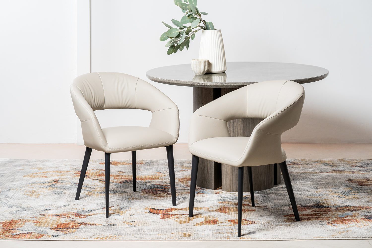 London Dining Chair - Beige (Set of 2)