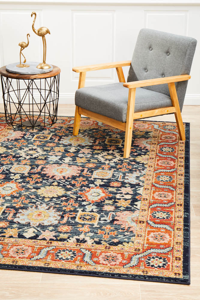 Lubrin Rug Larkin 860 Navy Rug