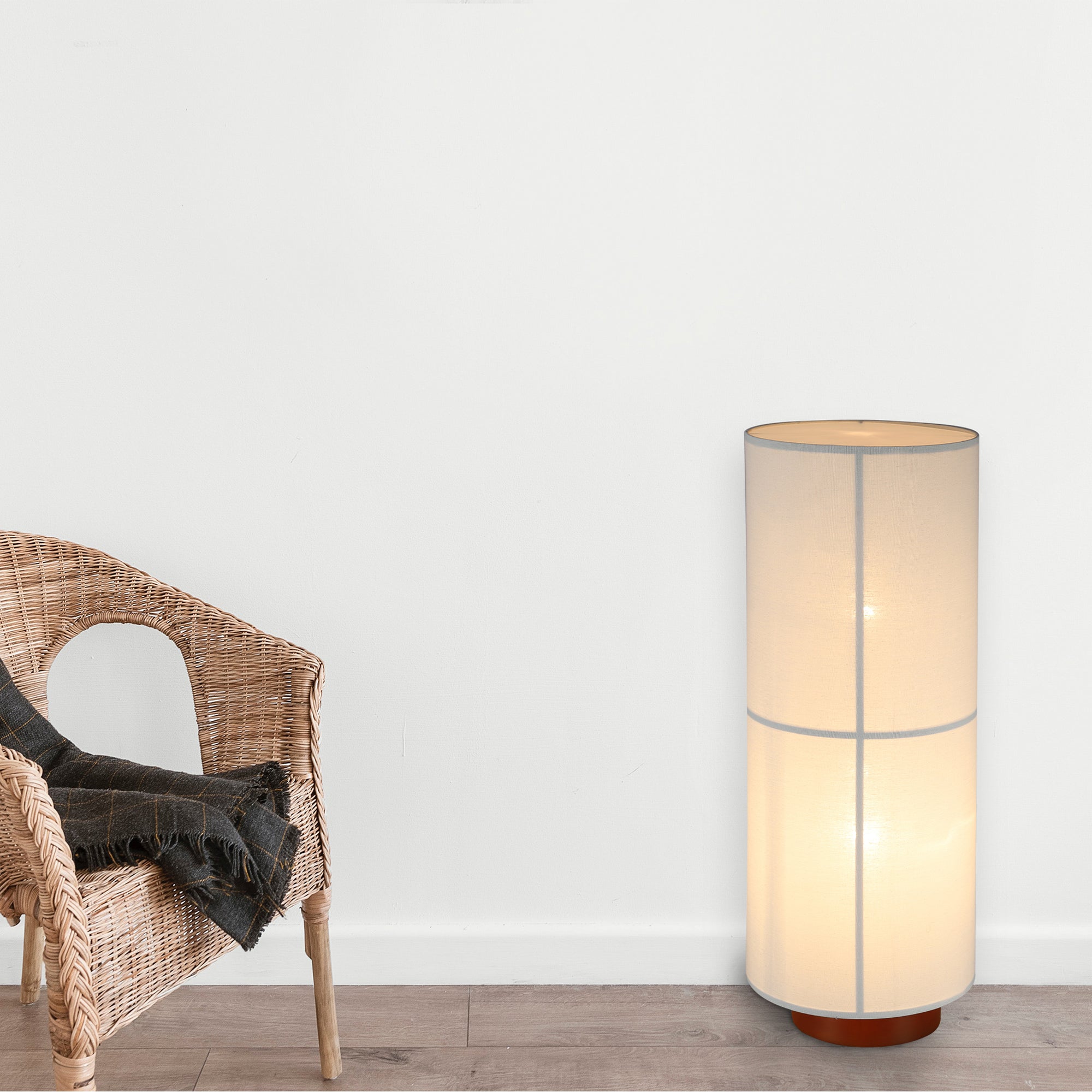 Ailsa Linen Floor Lamp