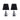 Hulu Touch Table Lamp - Black (Set of 2)