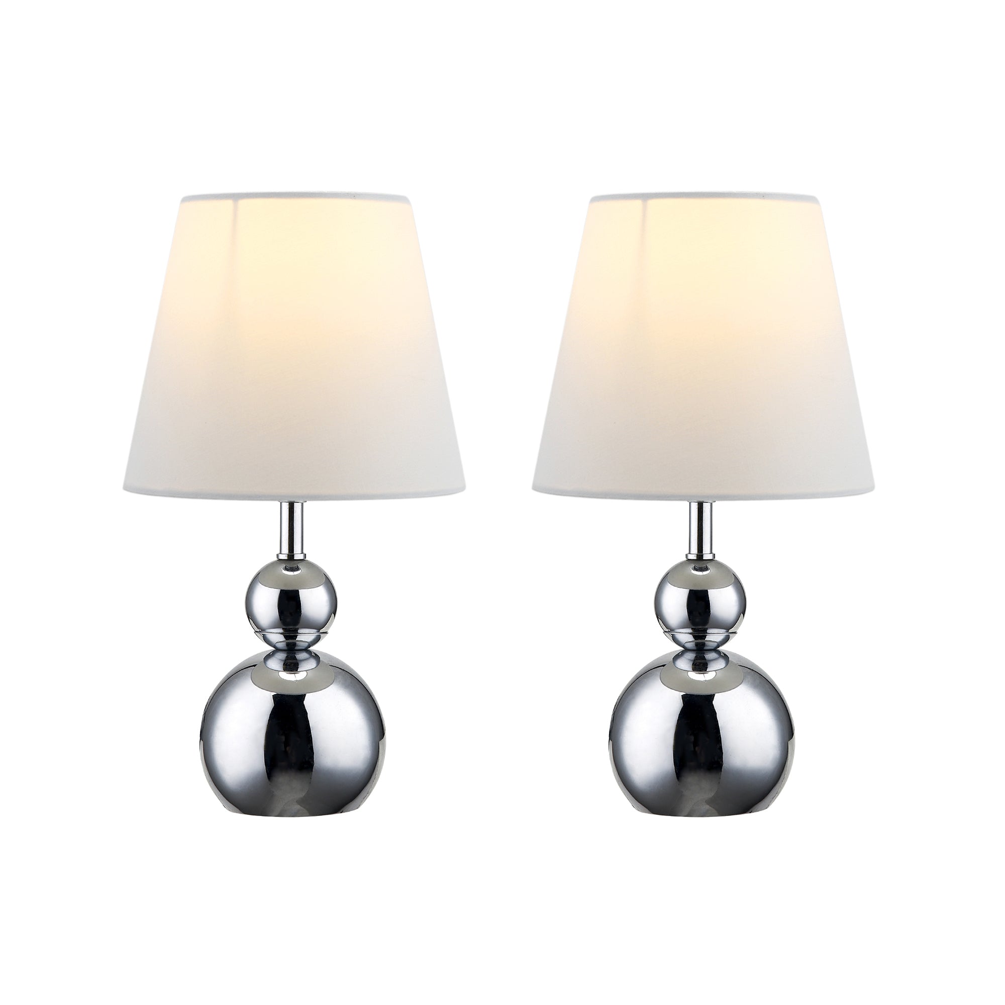 Hulu Touch Table Lamp - White (Set of 2)