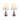 Hulu Touch Table Lamp - White (Set of 2)