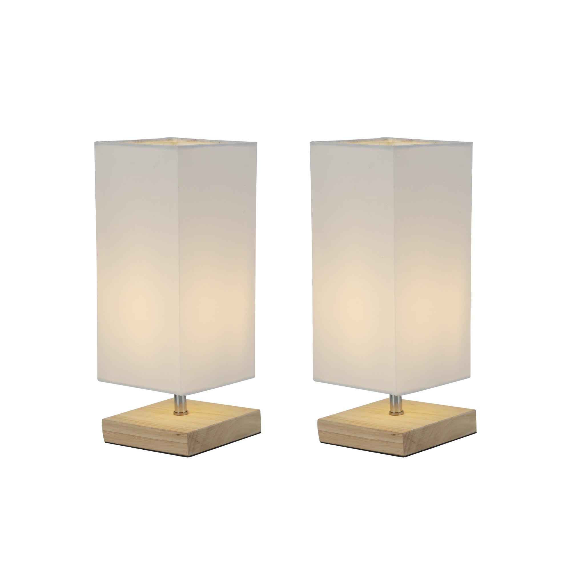 Mano Square Table Lamp (Set of 2)