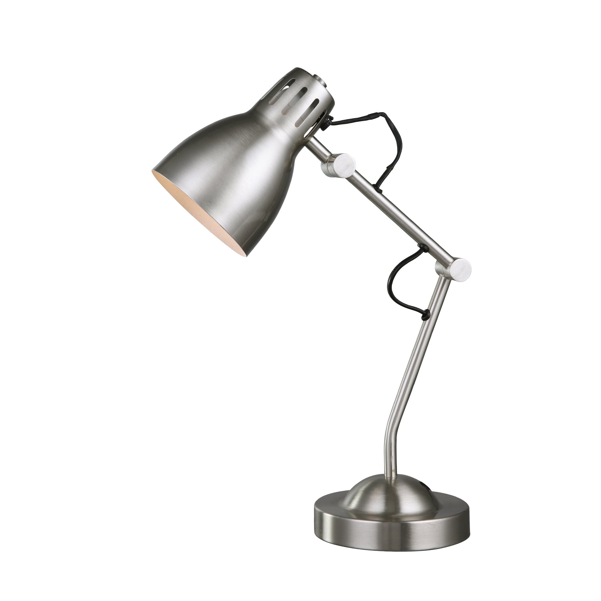 Nord Metal Table Lamp - Satin Chrome