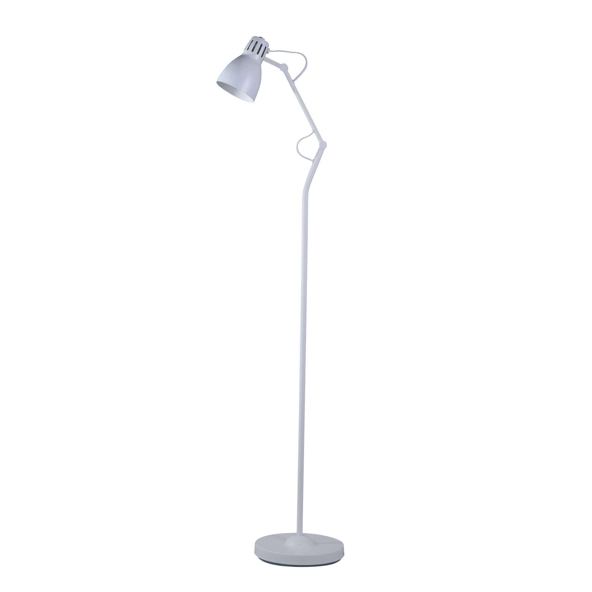 Nord Metal Floor Lamp - White