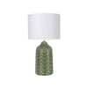 Bloom Ceramic Table Lamp - Green