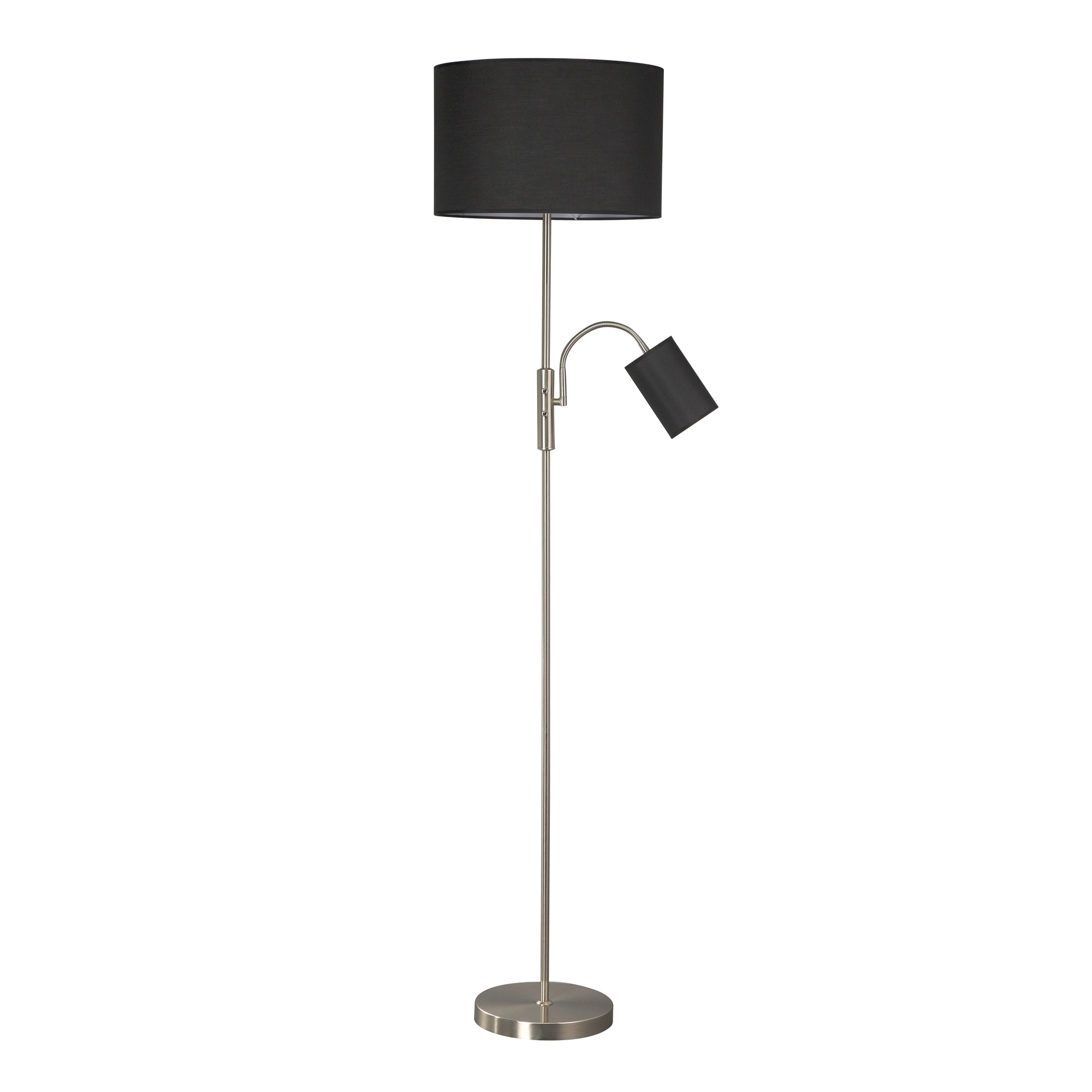 Cylinya Mother and Child Floor Lamp - Black