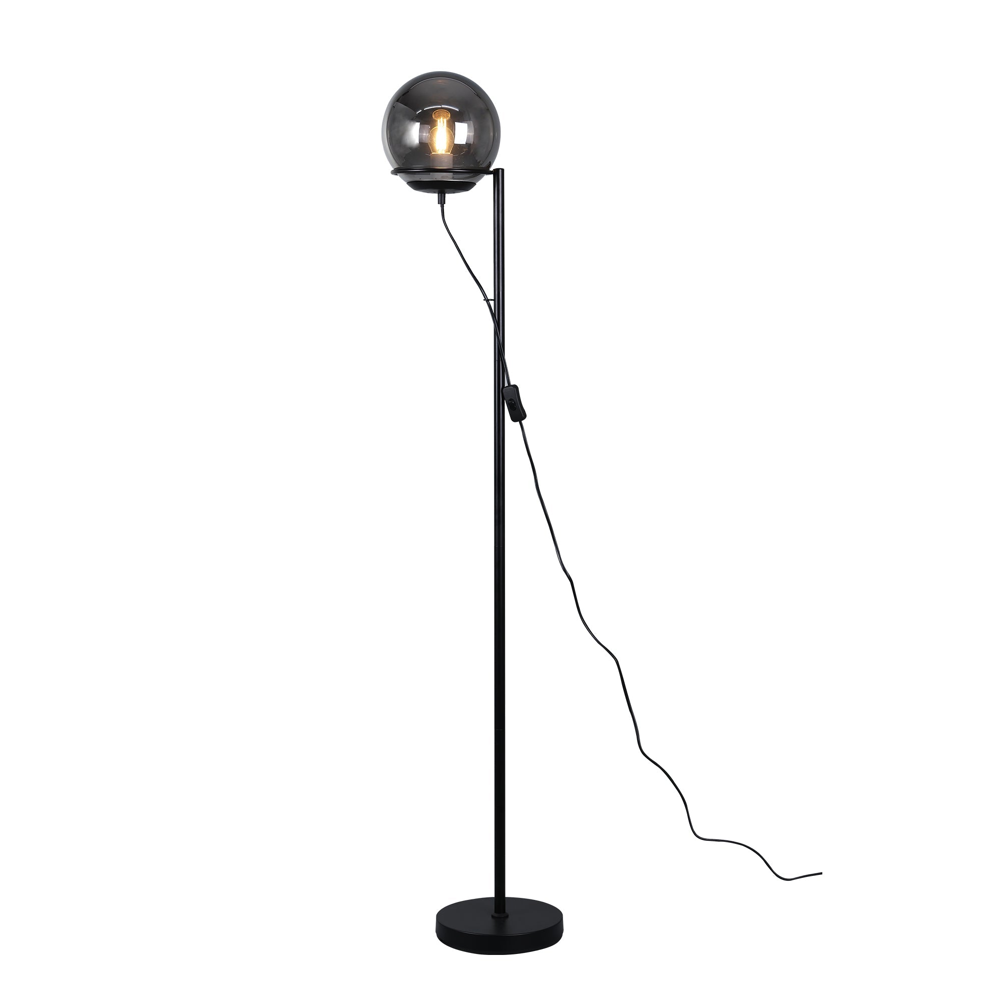 Sphera Floor Lamp - Smoky  Glass