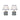 Romy Ceramic Table Lamp Blue - (Set of 2)