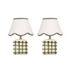 Romy Ceramic Table Lamp Green - (Set of 2)