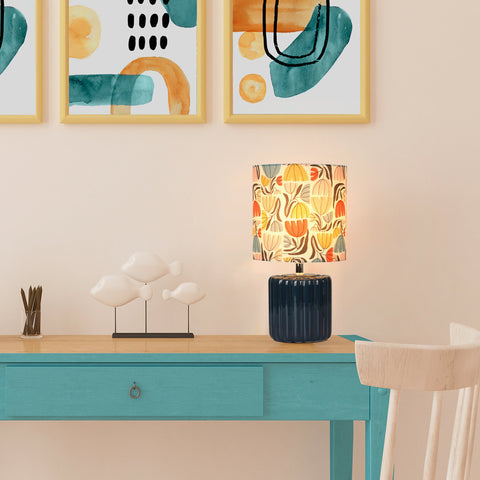 Cyra Ceramic Table Lamp - Cream