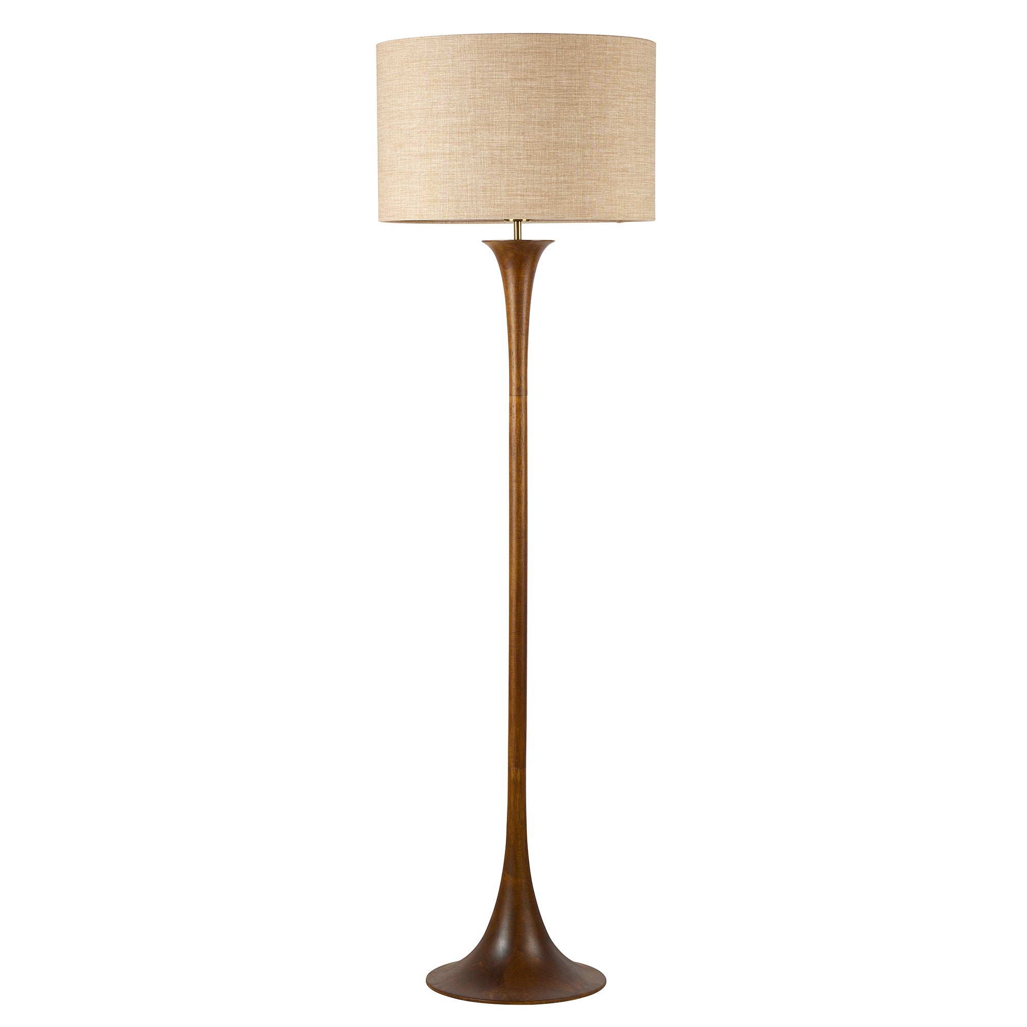 Soraya Floor Lamp - Walnut