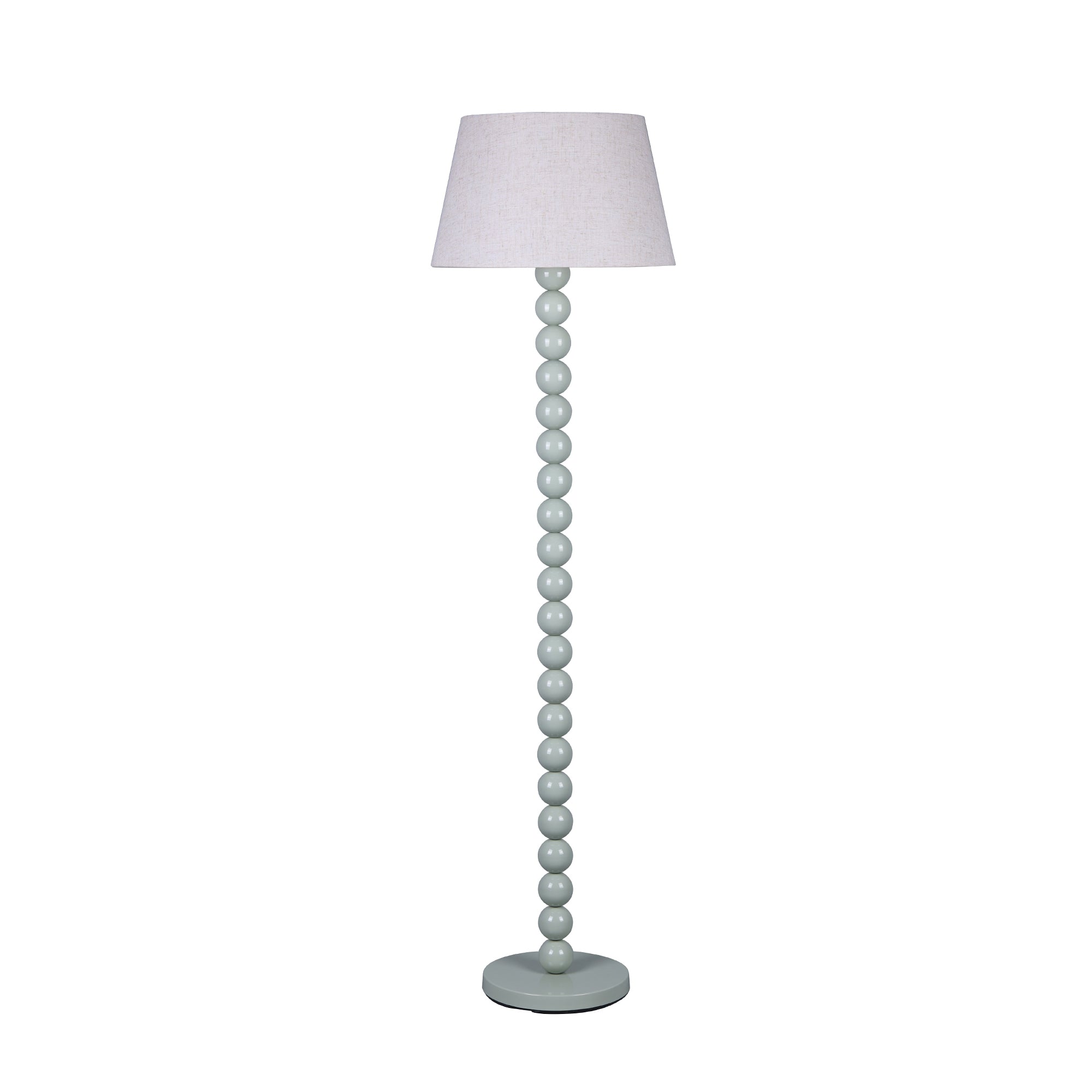 Pearl Orb Floor Lamp - Sage