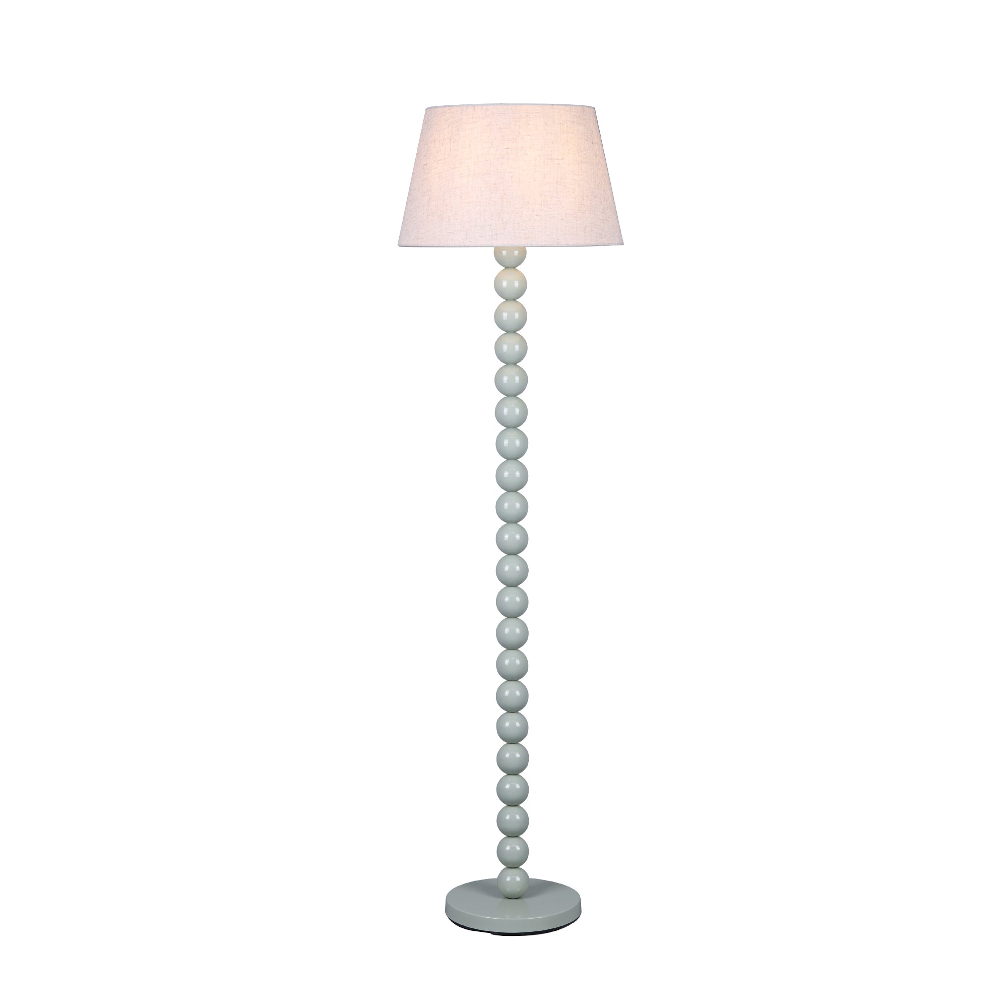 Pearl Orb Floor Lamp - Sage